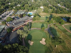 Skokie Aerial 18th Green